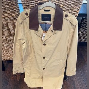 Cole Haan Men’s Large Waxed Top Coat